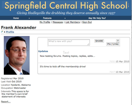 graphic sample of member profile
